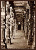 Hindu Colonnade at Kutub Delhi